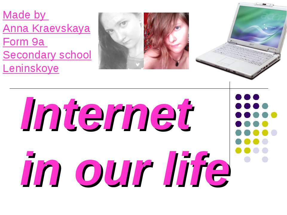 Internet in our life