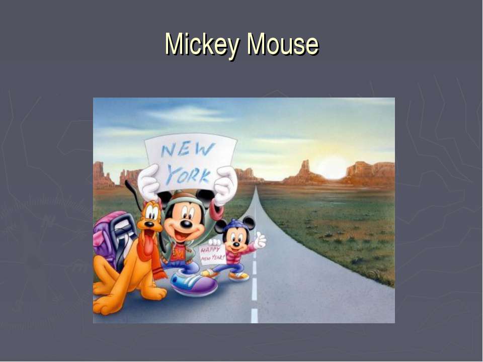 Mickey Mouse - Скачать школьные презентации PowerPoint бесплатно | Портал бесплатных презентаций school-present.com