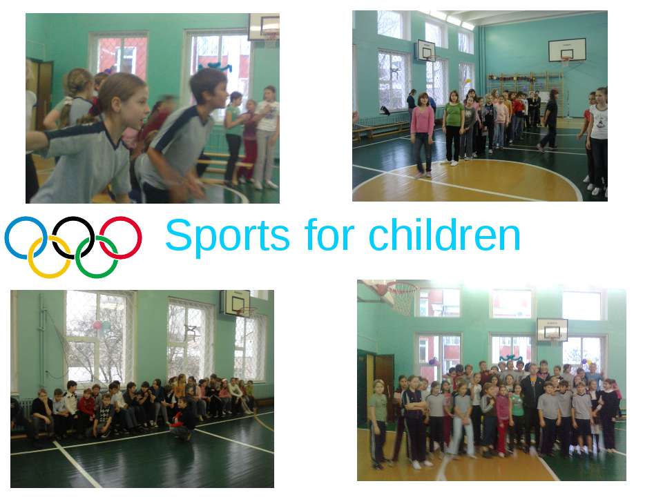 Sports for children - Скачать школьные презентации PowerPoint бесплатно | Портал бесплатных презентаций school-present.com