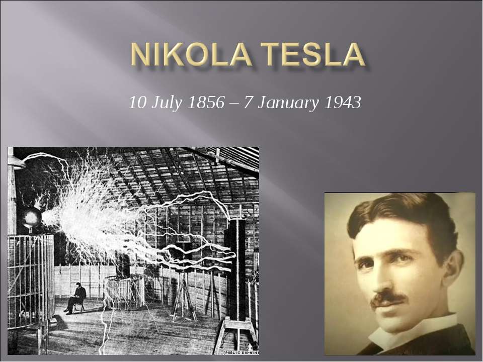 Nikola Tesla - Скачать школьные презентации PowerPoint бесплатно | Портал бесплатных презентаций school-present.com