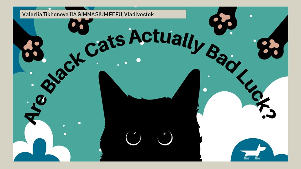 Презентация к уроку английского языка в 10 классе "Are Black Cats Actually Bad Luck?" - Скачать школьные презентации PowerPoint бесплатно | Портал бесплатных презентаций school-present.com