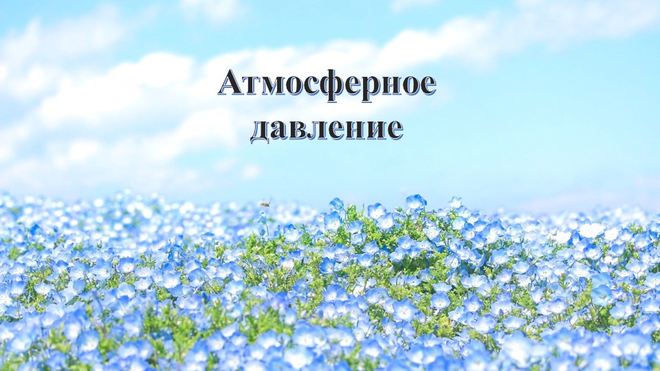 Презентация по биологии, на тему: "Атмосферное давление" - Скачать школьные презентации PowerPoint бесплатно | Портал бесплатных презентаций school-present.com