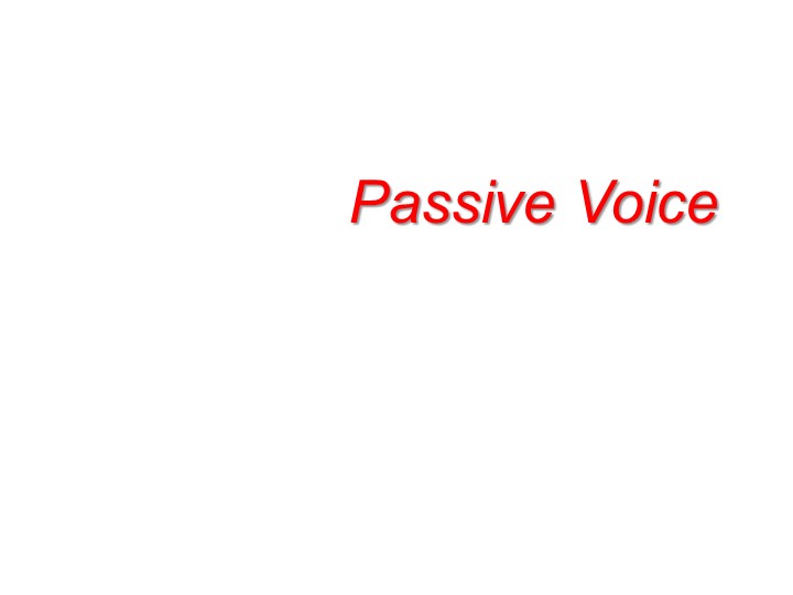 Поурочное планирование passive voice - Скачать школьные презентации PowerPoint бесплатно | Портал бесплатных презентаций school-present.com