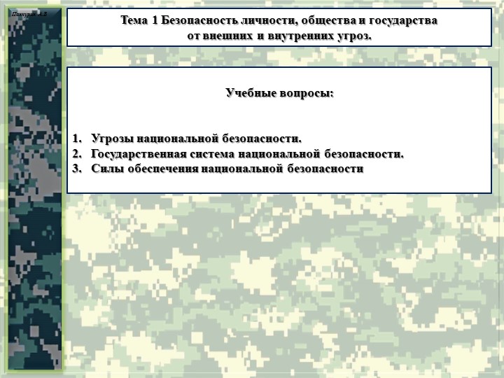 Презентация тема "Безопасность личности, общества и государства от внешних и внутренних угроз" - Скачать школьные презентации PowerPoint бесплатно | Портал бесплатных презентаций school-present.com