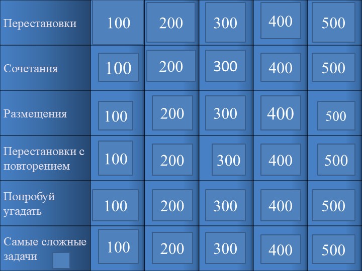 Игра-презентация "Комбинаторные задачи в парикмахерском деле" - Скачать школьные презентации PowerPoint бесплатно | Портал бесплатных презентаций school-present.com