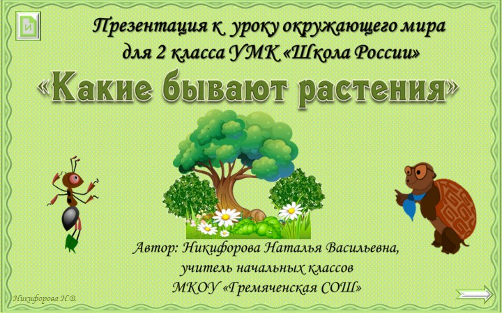 Презентация "Какаие бывают растения" 2 класс - Скачать школьные презентации PowerPoint бесплатно | Портал бесплатных презентаций school-present.com