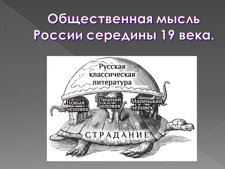 Урок. "Русская общественная мысль середины 19 века". - Скачать школьные презентации PowerPoint бесплатно | Портал бесплатных презентаций school-present.com