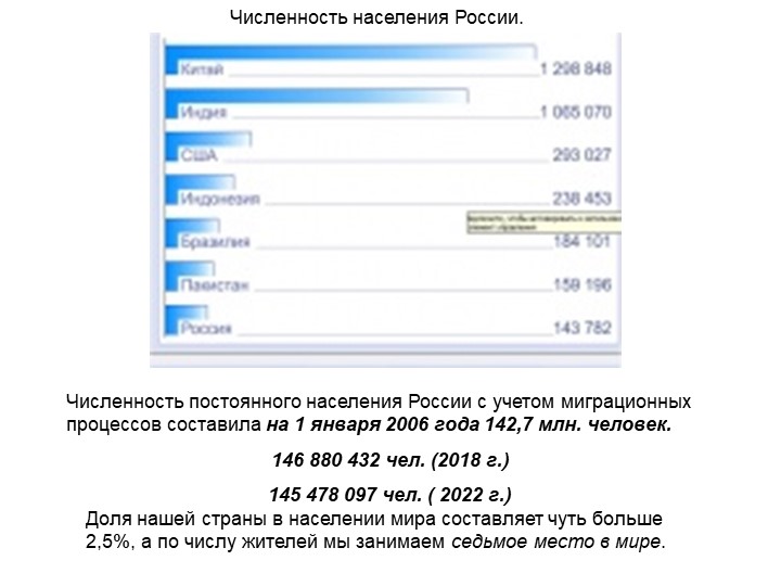 Презентация к уроку географии " Численность населения России" ( 8 класс) - Скачать школьные презентации PowerPoint бесплатно | Портал бесплатных презентаций school-present.com