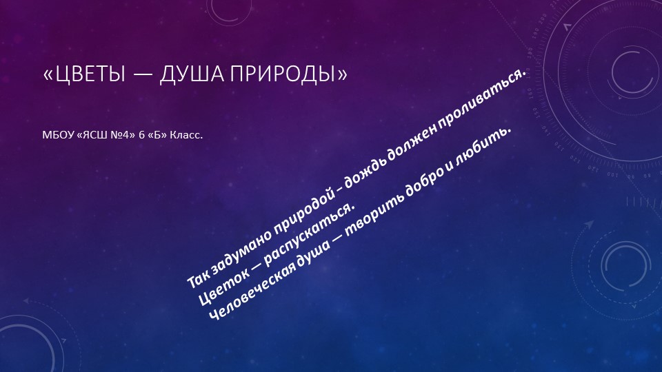 Презентация- проект "цветы-душа природы" - Скачать школьные презентации PowerPoint бесплатно | Портал бесплатных презентаций school-present.com