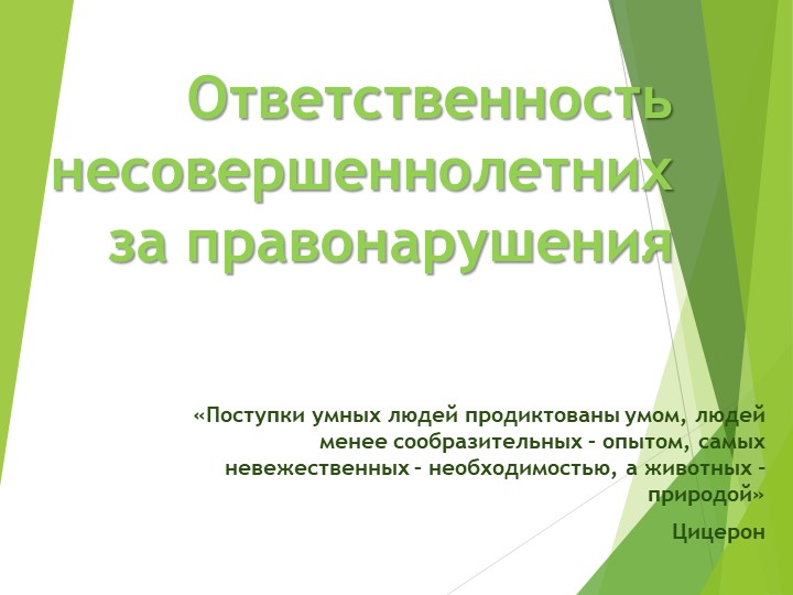 Презентация "Ответственность обучающегося за совершение правонарушения" 8-10 кл - Скачать школьные презентации PowerPoint бесплатно | Портал бесплатных презентаций school-present.com
