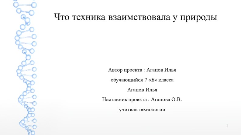 Презентация "Какие изобретения люди позаимствовали у природы" - Скачать школьные презентации PowerPoint бесплатно | Портал бесплатных презентаций school-present.com