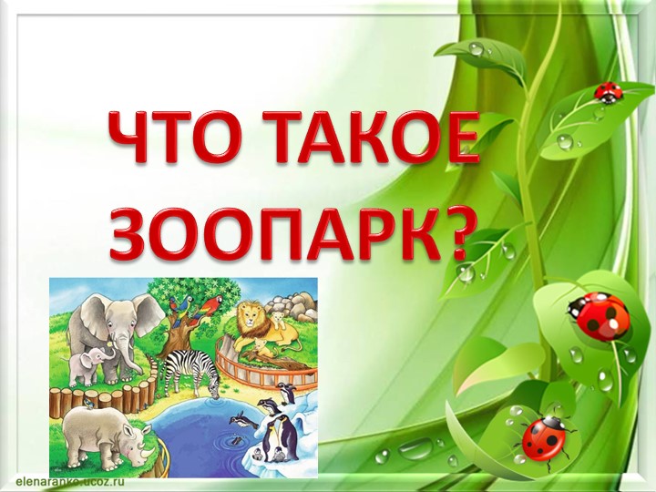 Презентация по окружающему миру на тему "Что такое зоопарк?"(1 класс) - Скачать школьные презентации PowerPoint бесплатно | Портал бесплатных презентаций school-present.com