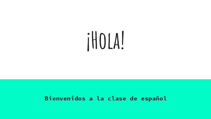 "Презентация-знакомство для первого урока по испанскому языку" - Скачать школьные презентации PowerPoint бесплатно | Портал бесплатных презентаций school-present.com