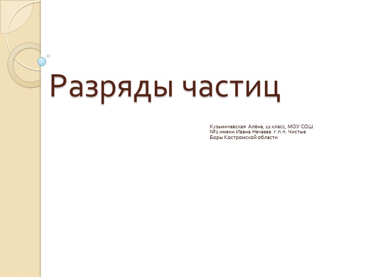 Презентация по русскому языку "Разряды частиц" - Скачать школьные презентации PowerPoint бесплатно | Портал бесплатных презентаций school-present.com