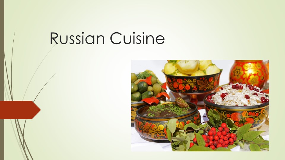 Урок по теме "Русская кухня" Russian cuisine. - Скачать школьные презентации PowerPoint бесплатно | Портал бесплатных презентаций school-present.com
