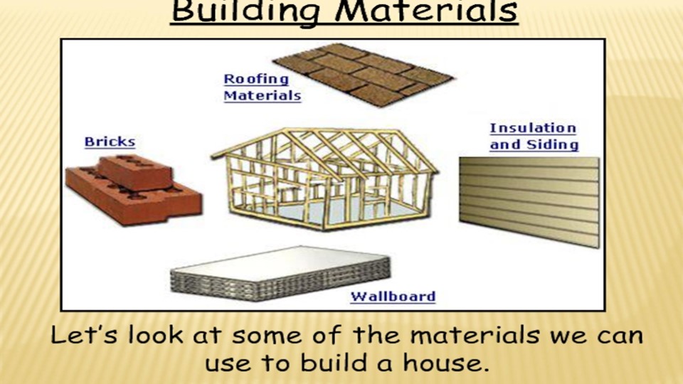 Презентация к уроку "Строительные материалы" - Скачать школьные презентации PowerPoint бесплатно | Портал бесплатных презентаций school-present.com