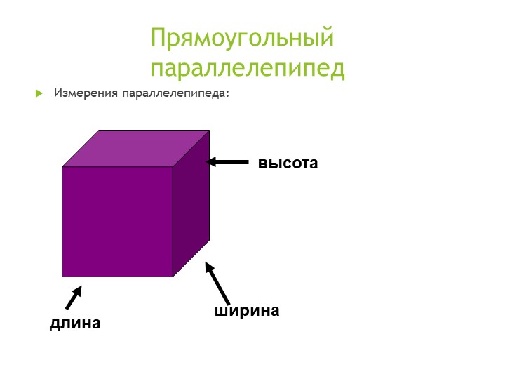 5 класс презентация "Объем прямоугольного параллелепипеда" - Скачать школьные презентации PowerPoint бесплатно | Портал бесплатных презентаций school-present.com