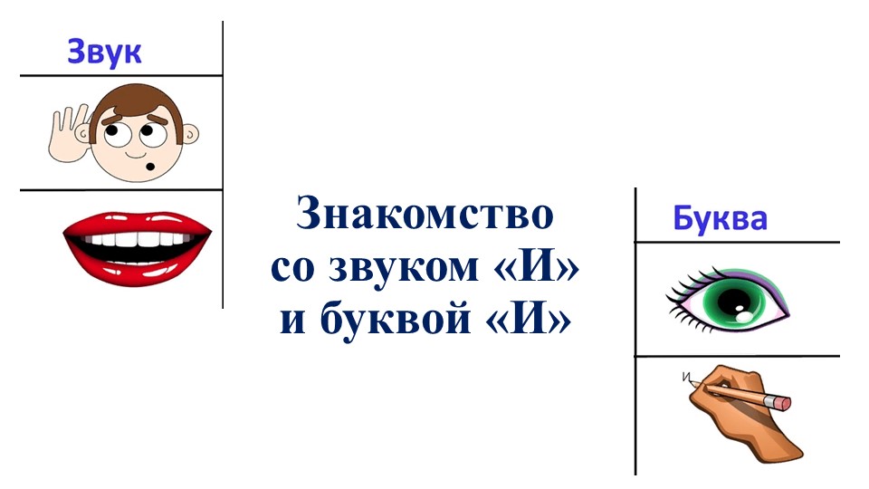 «Знакомство со звуком «И» и буквой «И»» - Скачать школьные презентации PowerPoint бесплатно | Портал бесплатных презентаций school-present.com