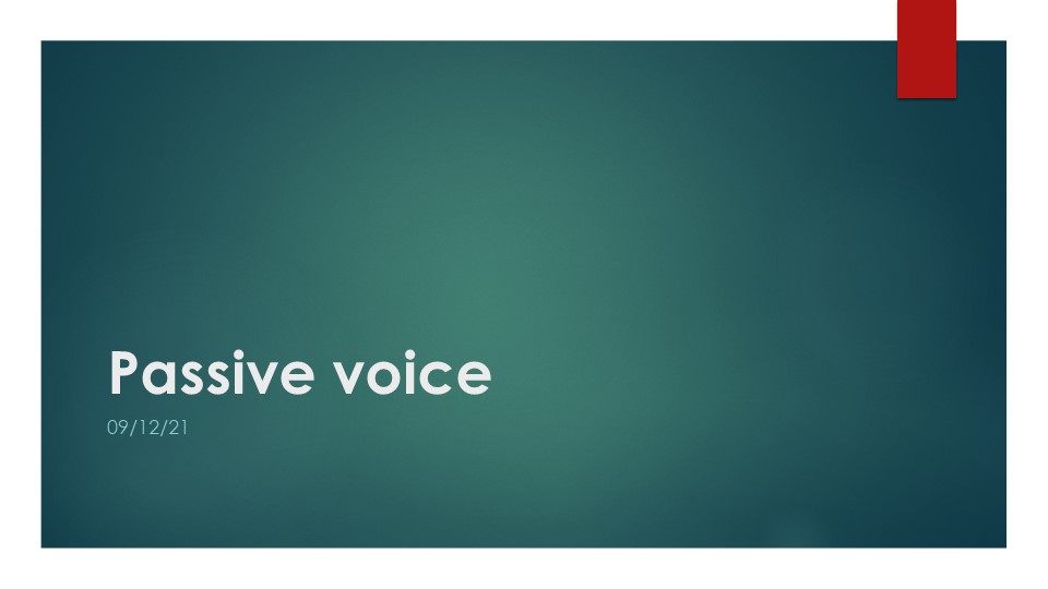 Урок по английскому языку "Passive voice", презентация - Скачать школьные презентации PowerPoint бесплатно | Портал бесплатных презентаций school-present.com