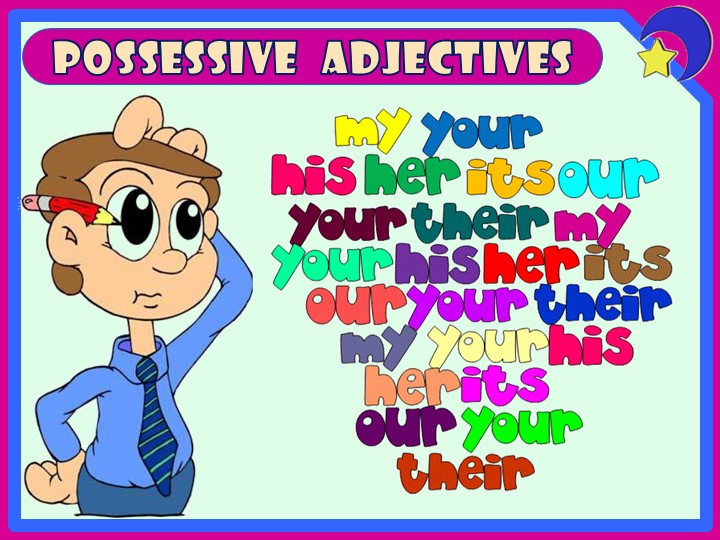 Starlight 4 Possessive Pronouns - Скачать школьные презентации PowerPoint бесплатно | Портал бесплатных презентаций school-present.com
