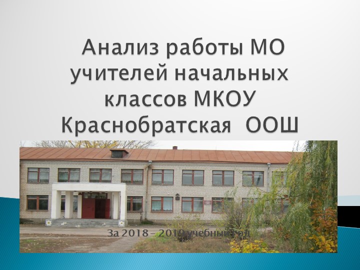 Презентация "Анализ работы МО учителей начальных классов" - Скачать школьные презентации PowerPoint бесплатно | Портал бесплатных презентаций school-present.com