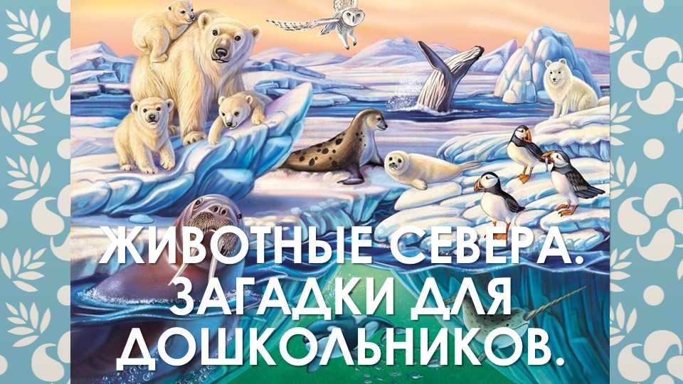Презентация "Животные Севера. Загадки для дошкольников." - Скачать школьные презентации PowerPoint бесплатно | Портал бесплатных презентаций school-present.com