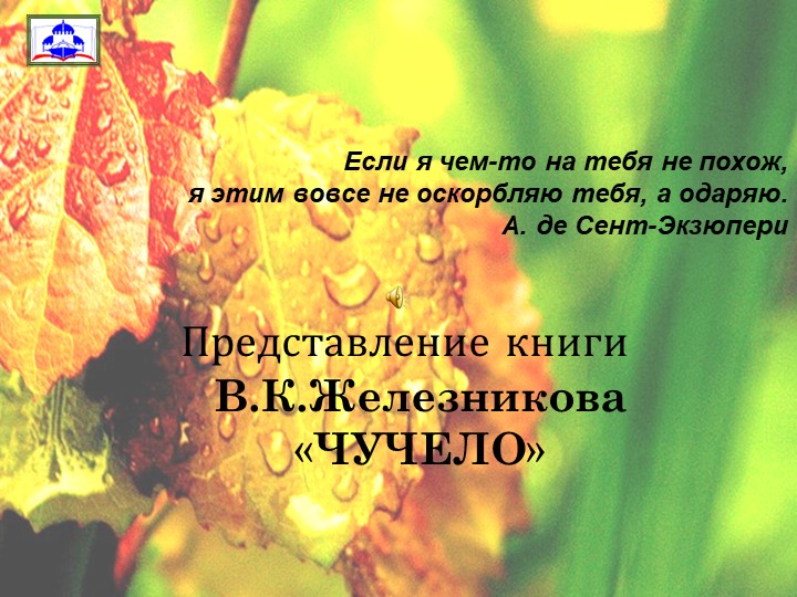 Презентация книги Железникова В. "Чучело" - Скачать школьные презентации PowerPoint бесплатно | Портал бесплатных презентаций school-present.com