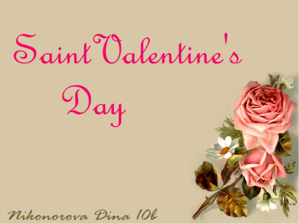 Saint Valentine's Day