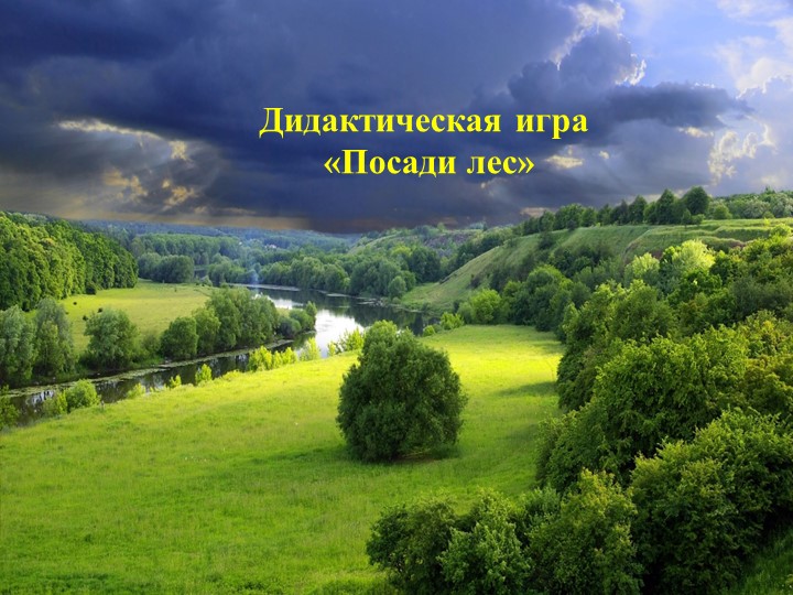 Презентация "Посади лес: соотнести правильно листья с деревьями" - Скачать школьные презентации PowerPoint бесплатно | Портал бесплатных презентаций school-present.com