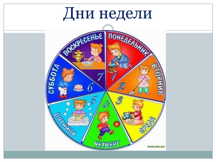 Презентация для детей дошкольного образования на тему:" Дни недели". - Скачать школьные презентации PowerPoint бесплатно | Портал бесплатных презентаций school-present.com