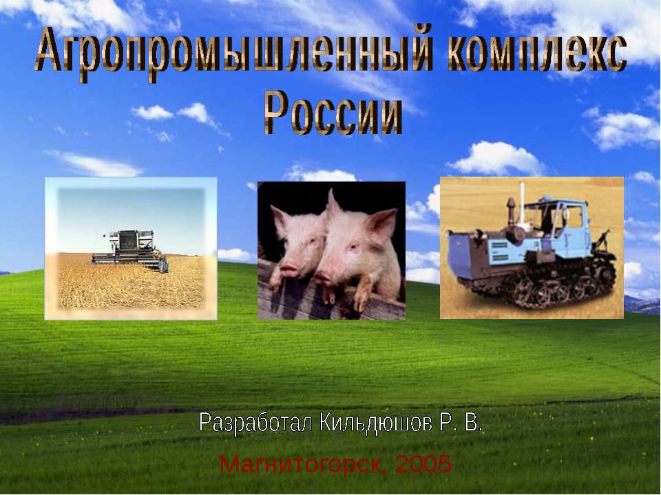 Агропромышленный комплекс России